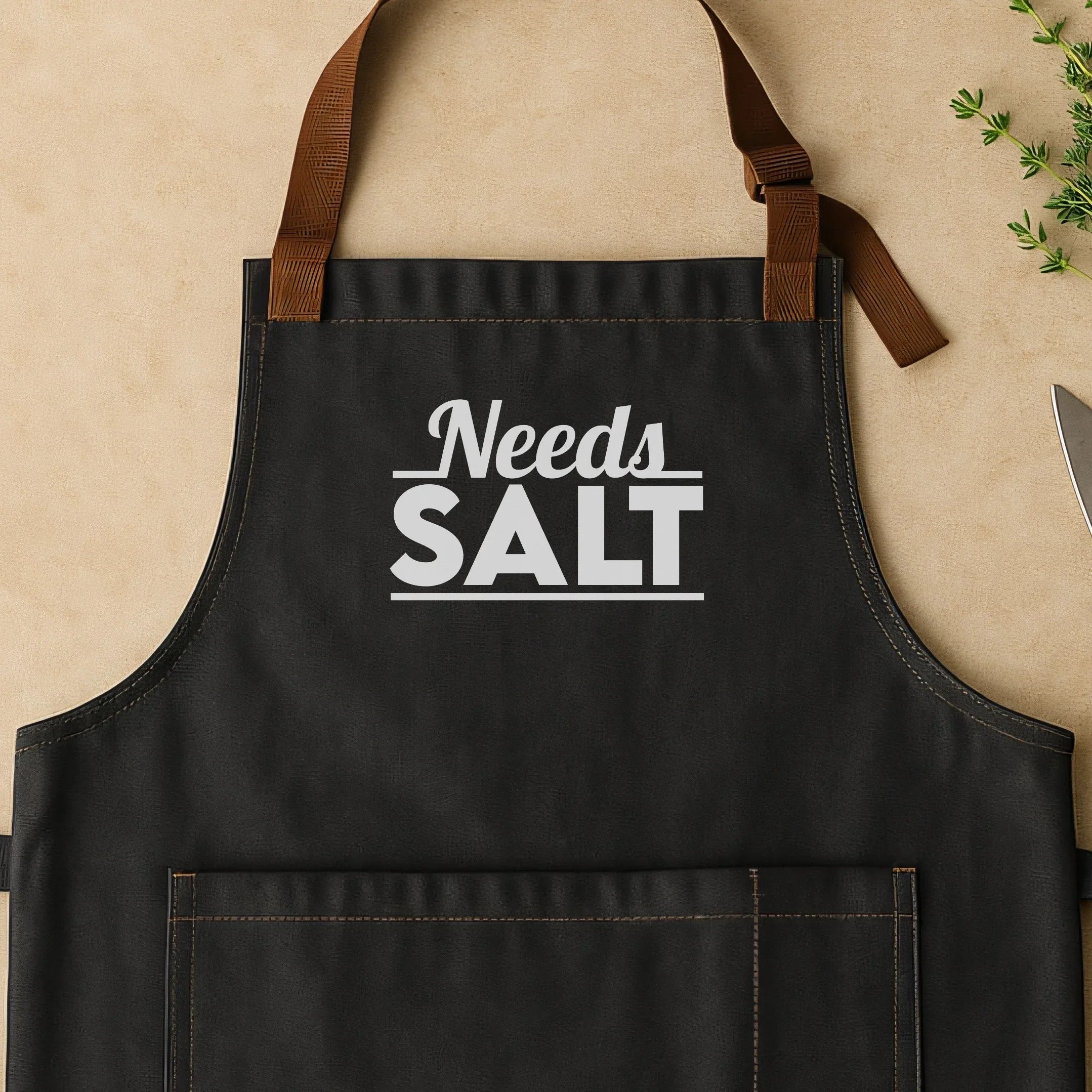 Needs Salt Apron - Odd Chef