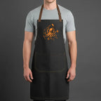 Octo-Chef Orange Apron