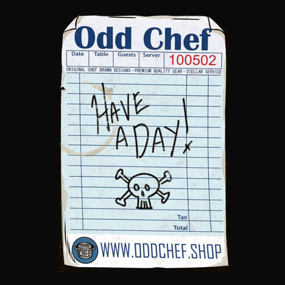 Odd Chef Official Guest Check Unisex Tee