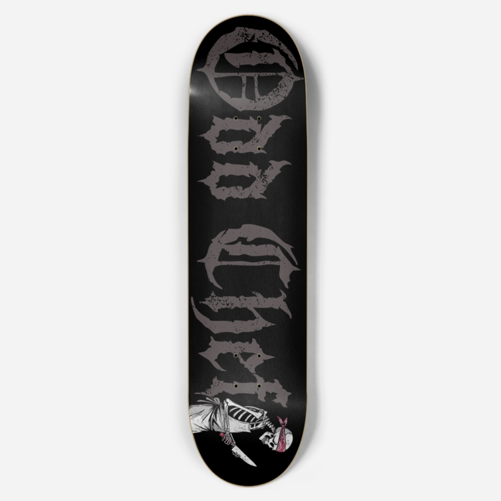 Odd Chef Skully Skateboard Deck