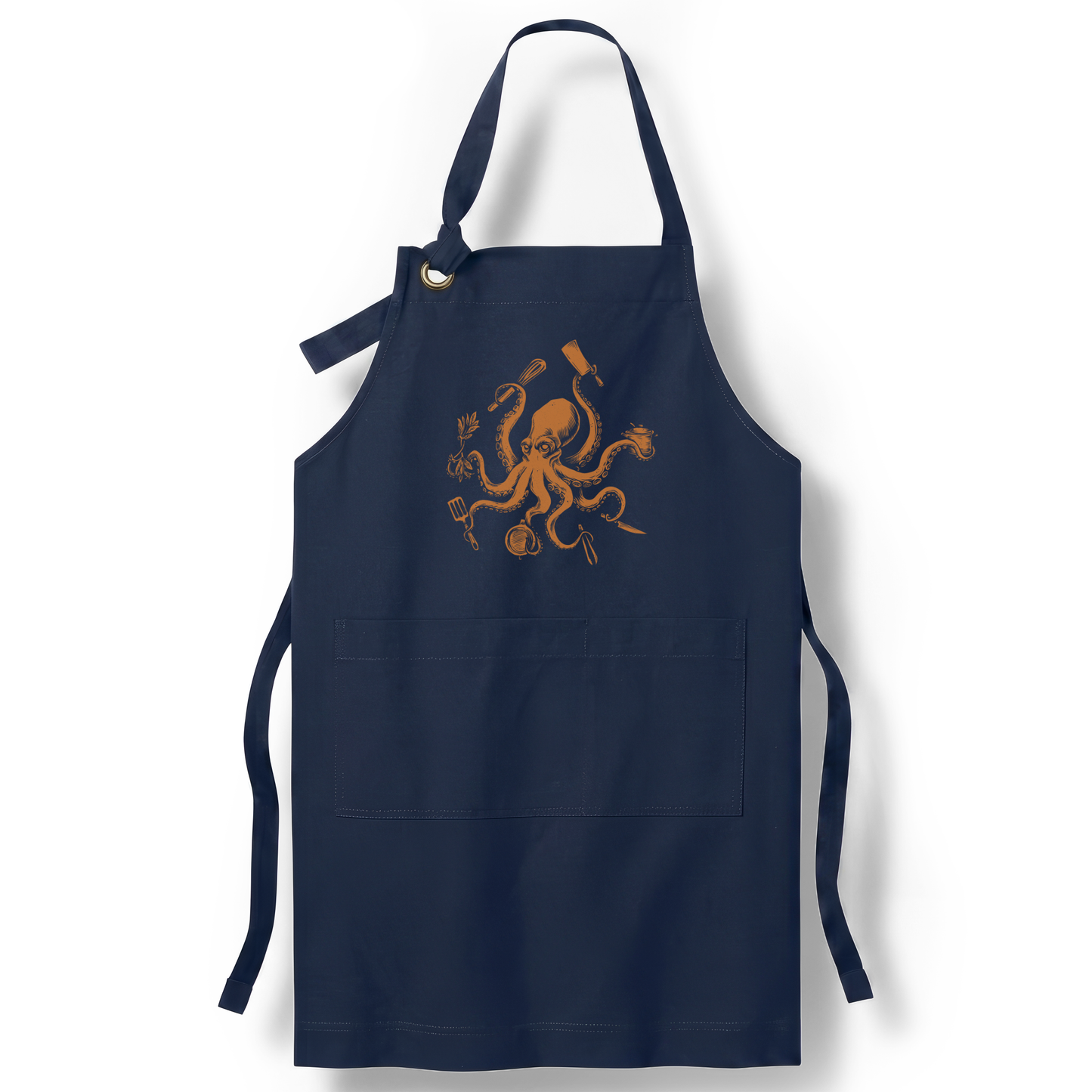 Signature Orange Octo-chef Apron