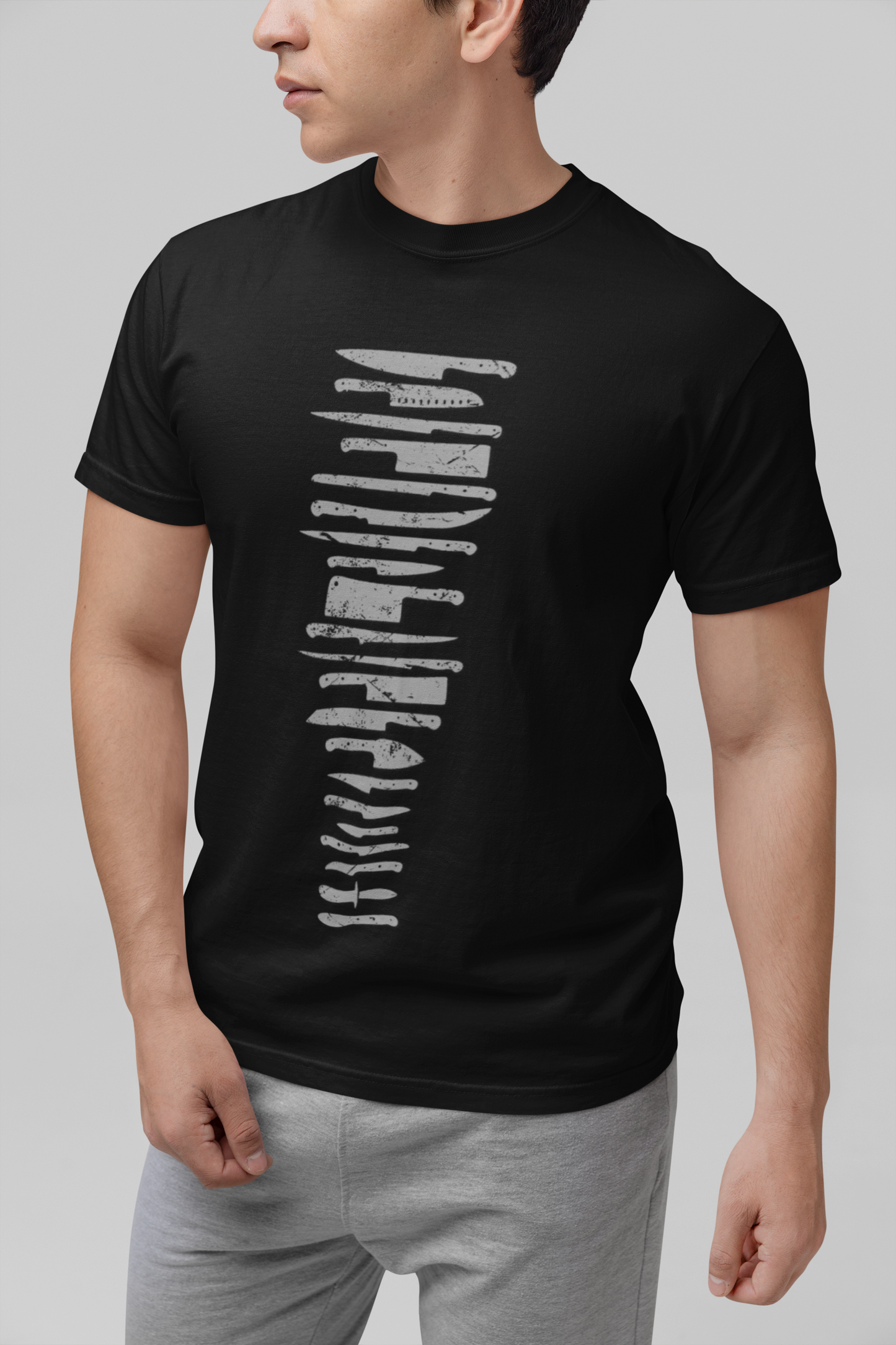 Chef Knife Lineup Heavyweight Streetwear Tee