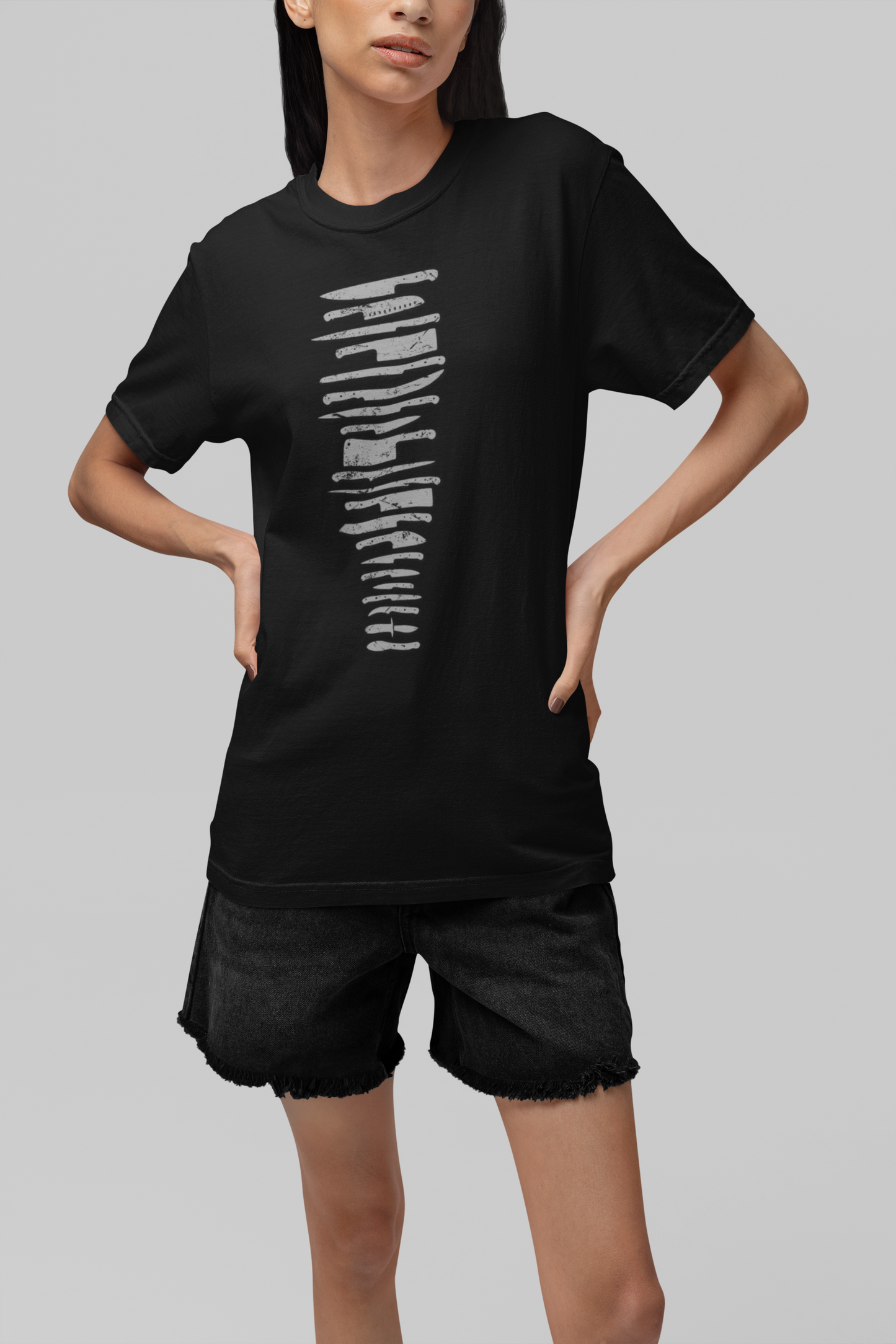 Chef Knife Lineup Heavyweight Streetwear Tee