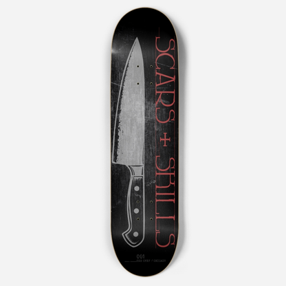 Scars + Skills Skateboard Deck
