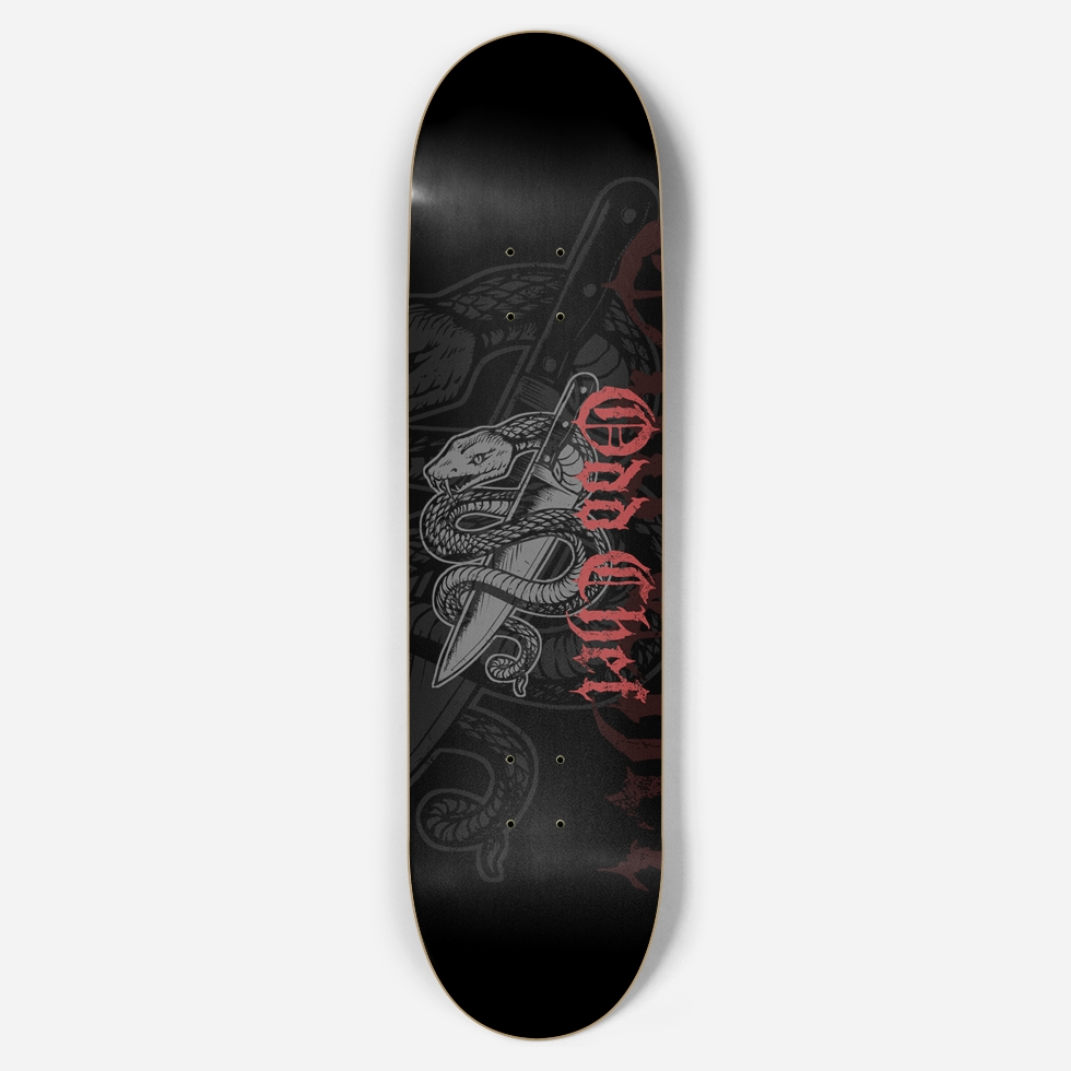 Odd Chef Serpent Skateboard Deck