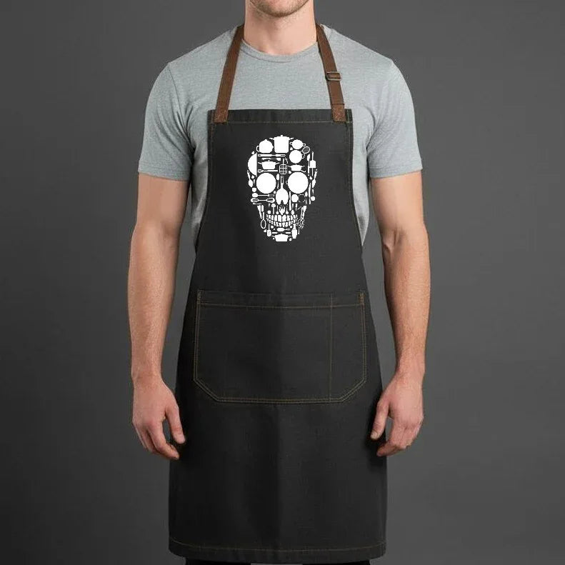 Skull Kitchen Apron
