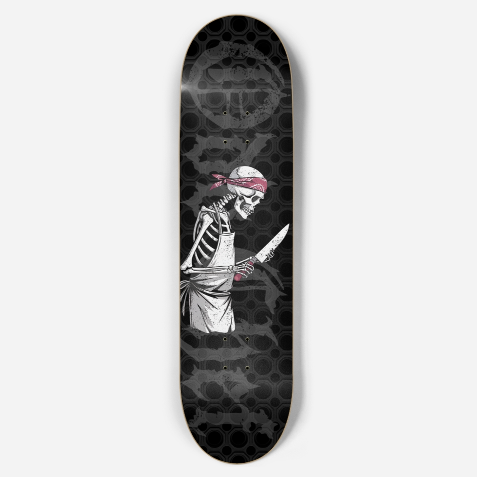 Odd Chef Kitchen Mat Skateboard Deck