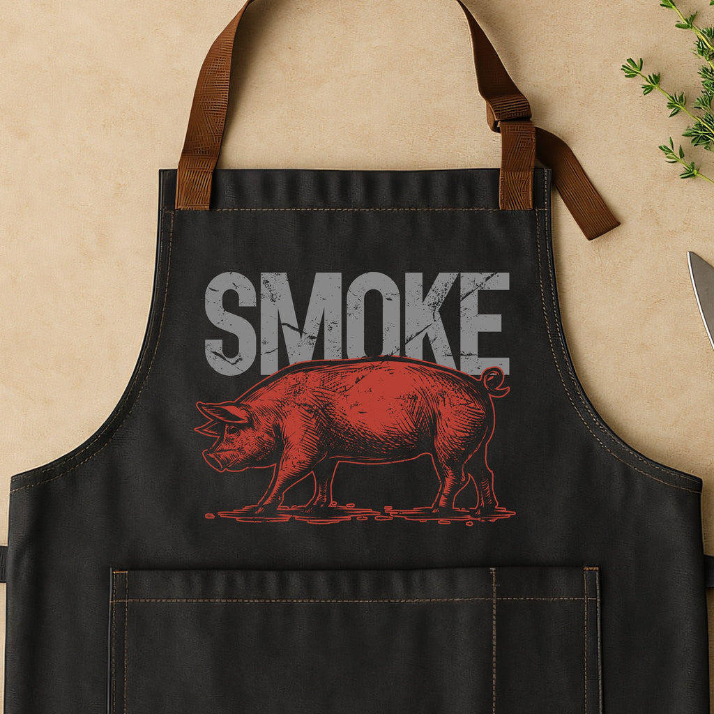 SMOKE PIG APRON