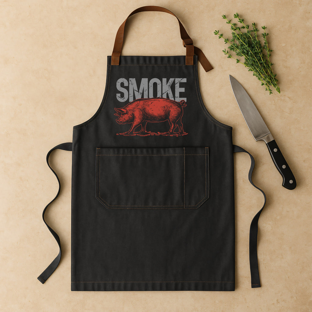 SMOKE PIG APRON