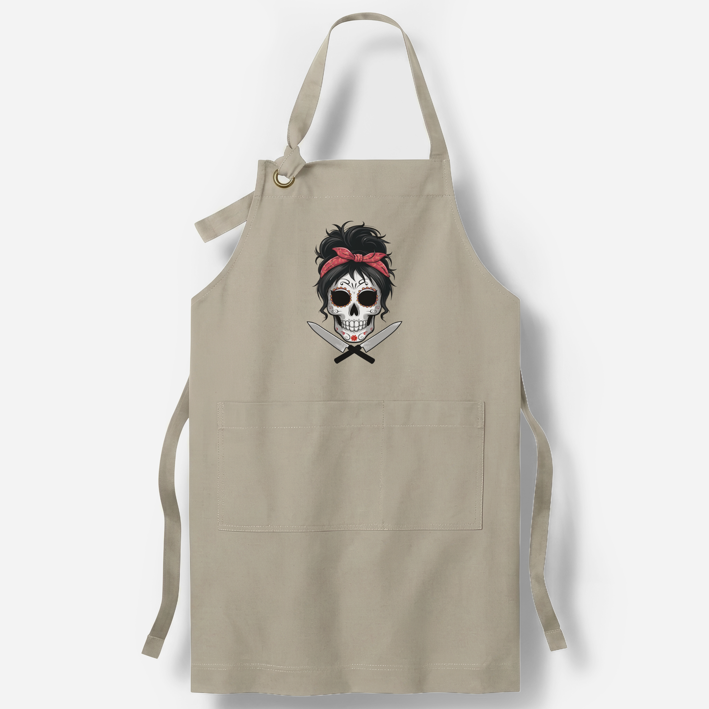 Signature Sugar Skull Chef Apron