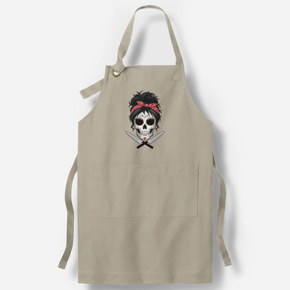 Signature Sugar Skull Chef Apron
