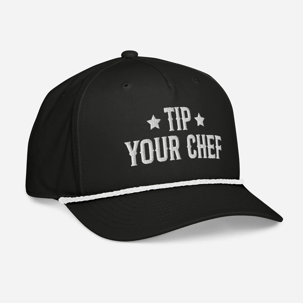 Tip Your Chef Classic Rope Hat [Embroidered] - Odd Chef