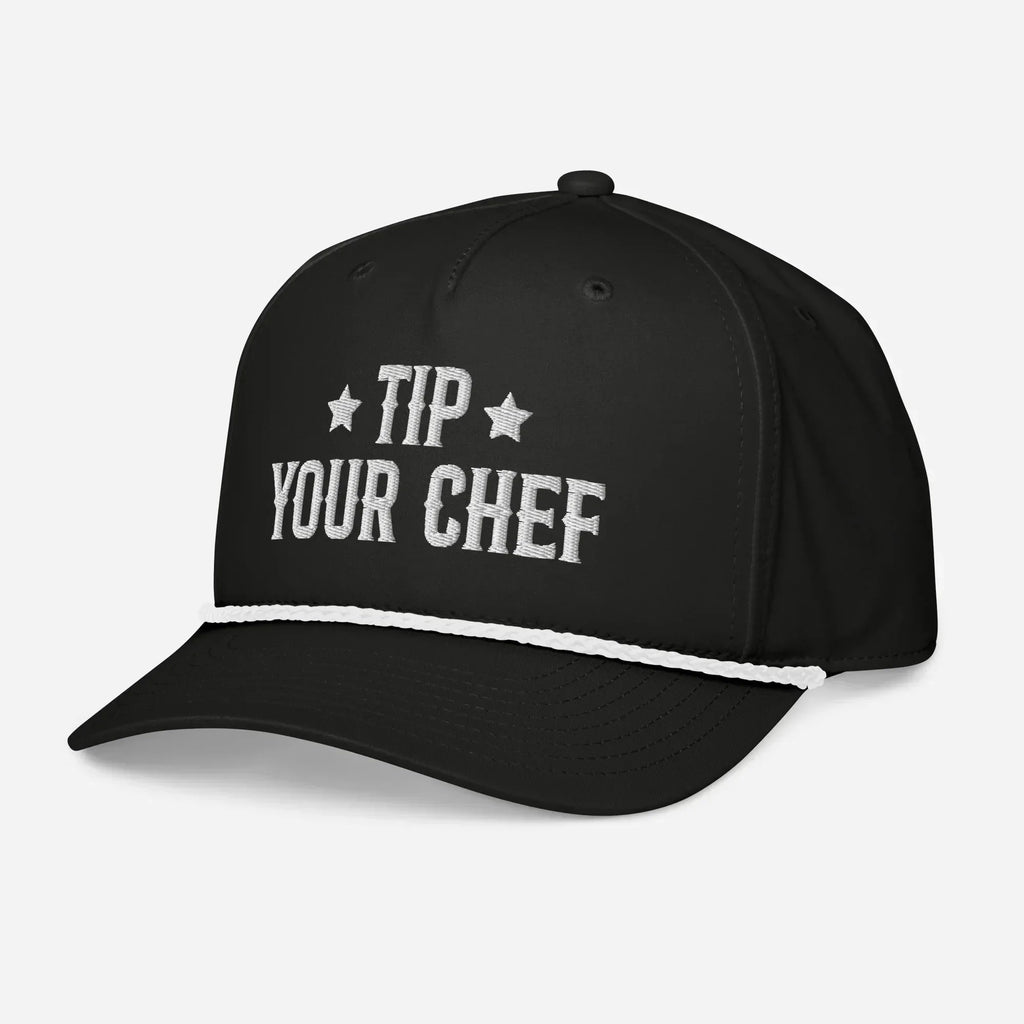 Tip Your Chef Classic Rope Hat [Embroidered] - Odd Chef