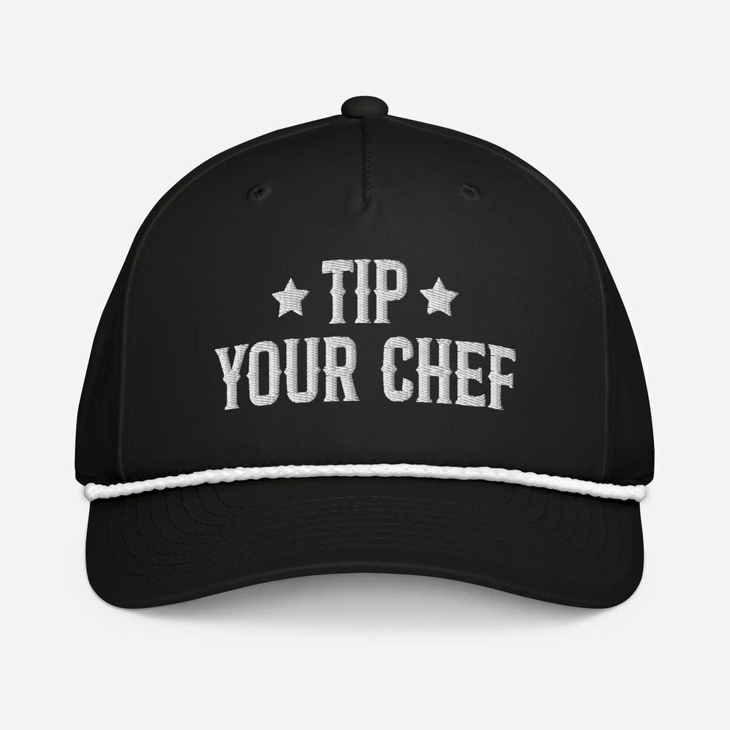 Tip Your Chef Classic Rope Hat [Embroidered] - Odd Chef