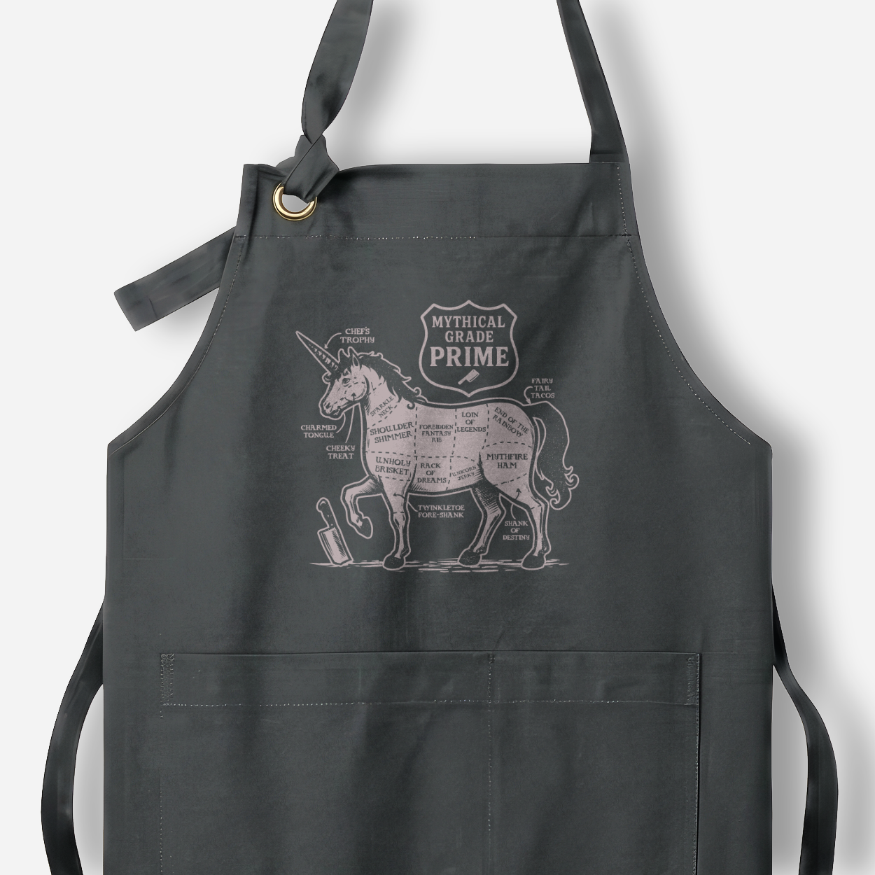Signature Unicorn Cuts Butcher Apron