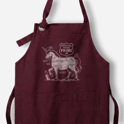 Signature Unicorn Cuts Butcher Apron