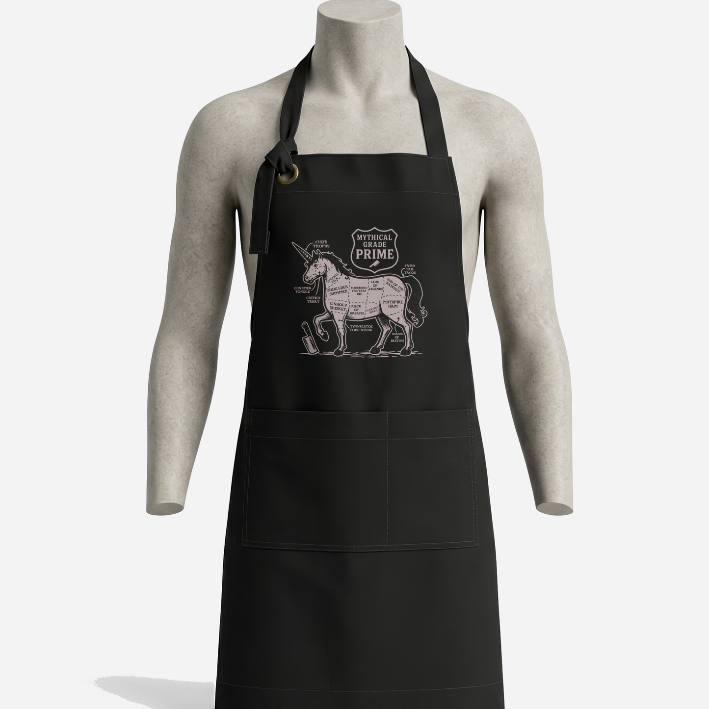 Signature Unicorn Cuts Butcher Apron