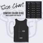 Chef Octopus Orange BACK PRINT Premium Unisex tank
