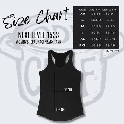 Rage Baking Women’s Fitted Racerback Tank Top