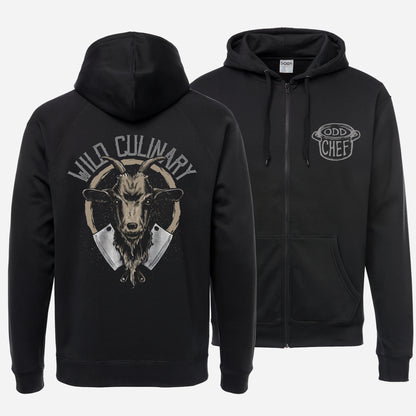 Wild Culinary Goat Unisex heavy blend zip hoodie