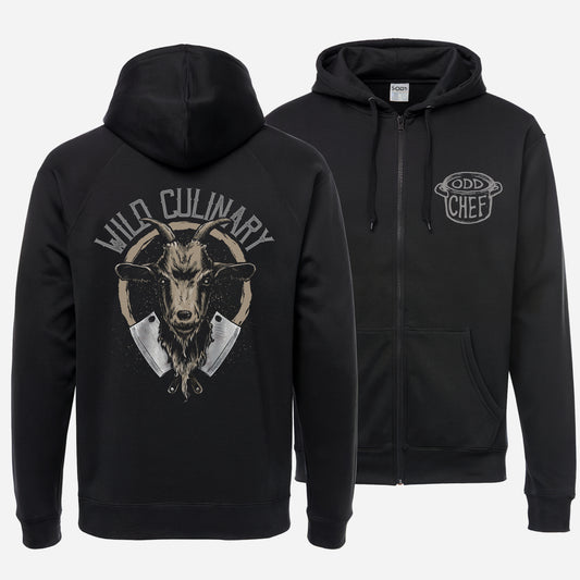 Wild Culinary Goat Unisex heavy blend zip hoodie