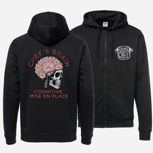 Chef's Brain Unisex heavy blend zip hoodie