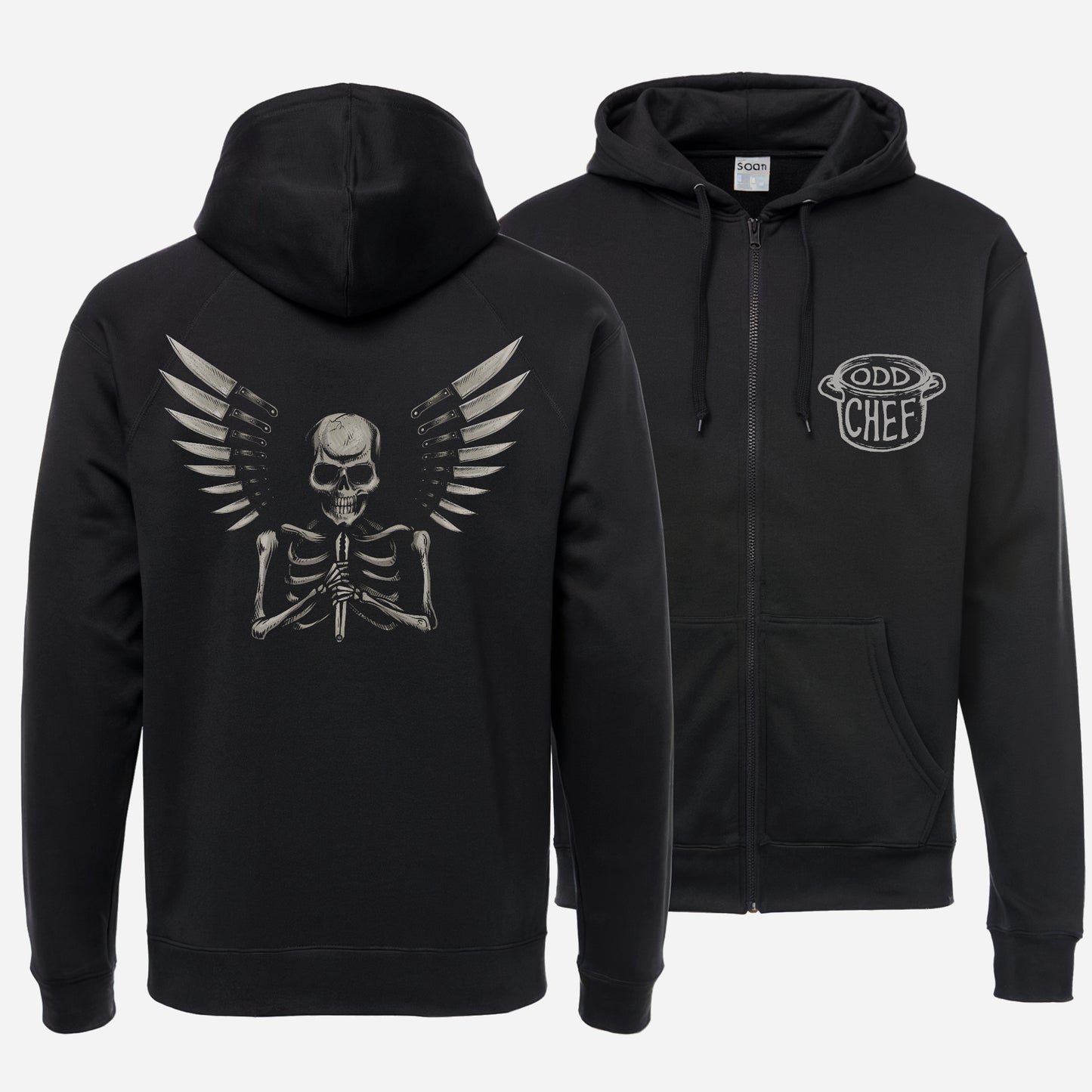 Chef Angel Unisex heavy blend zip hoodie