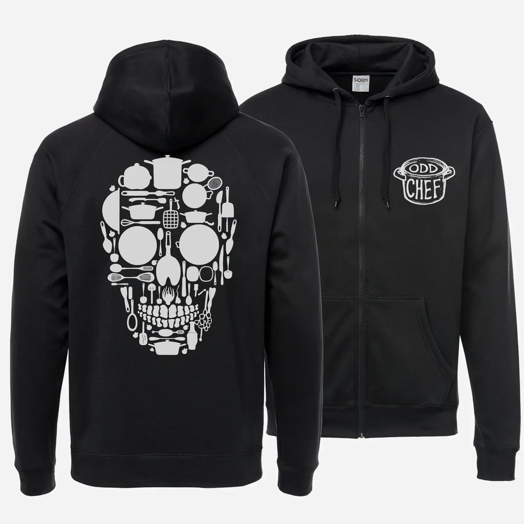 Skull Kitchen Unisex heavy blend zip hoodie - Odd Chef