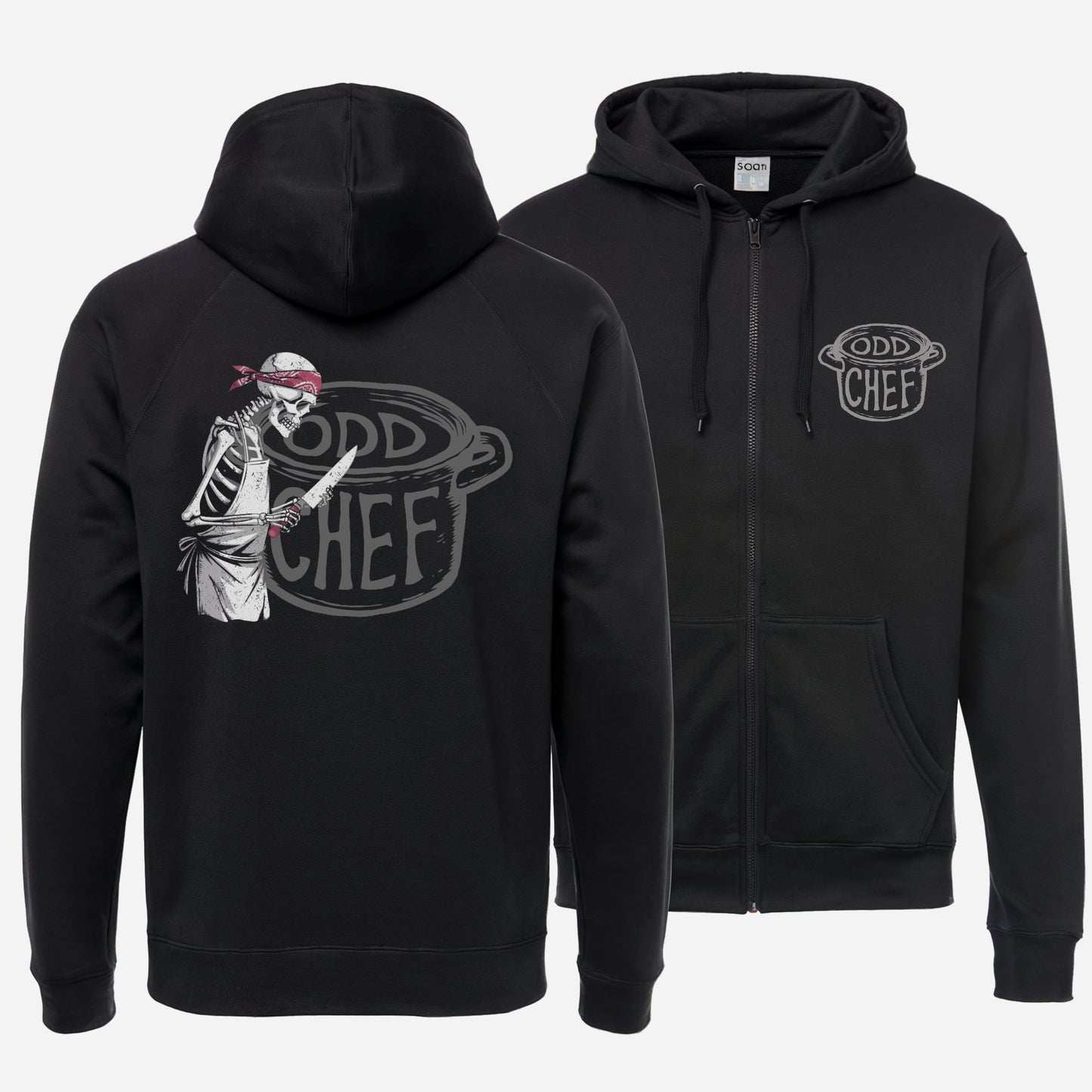 Odd Chef Official Unisex heavy blend zip hoodie