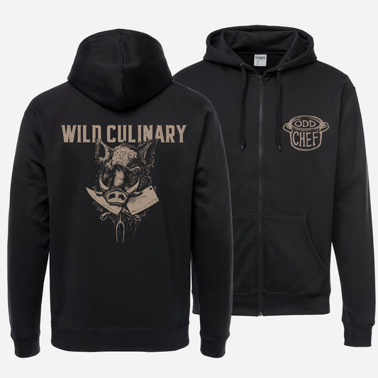 Wild Culinary Boar Unisex heavy blend zip hoodie