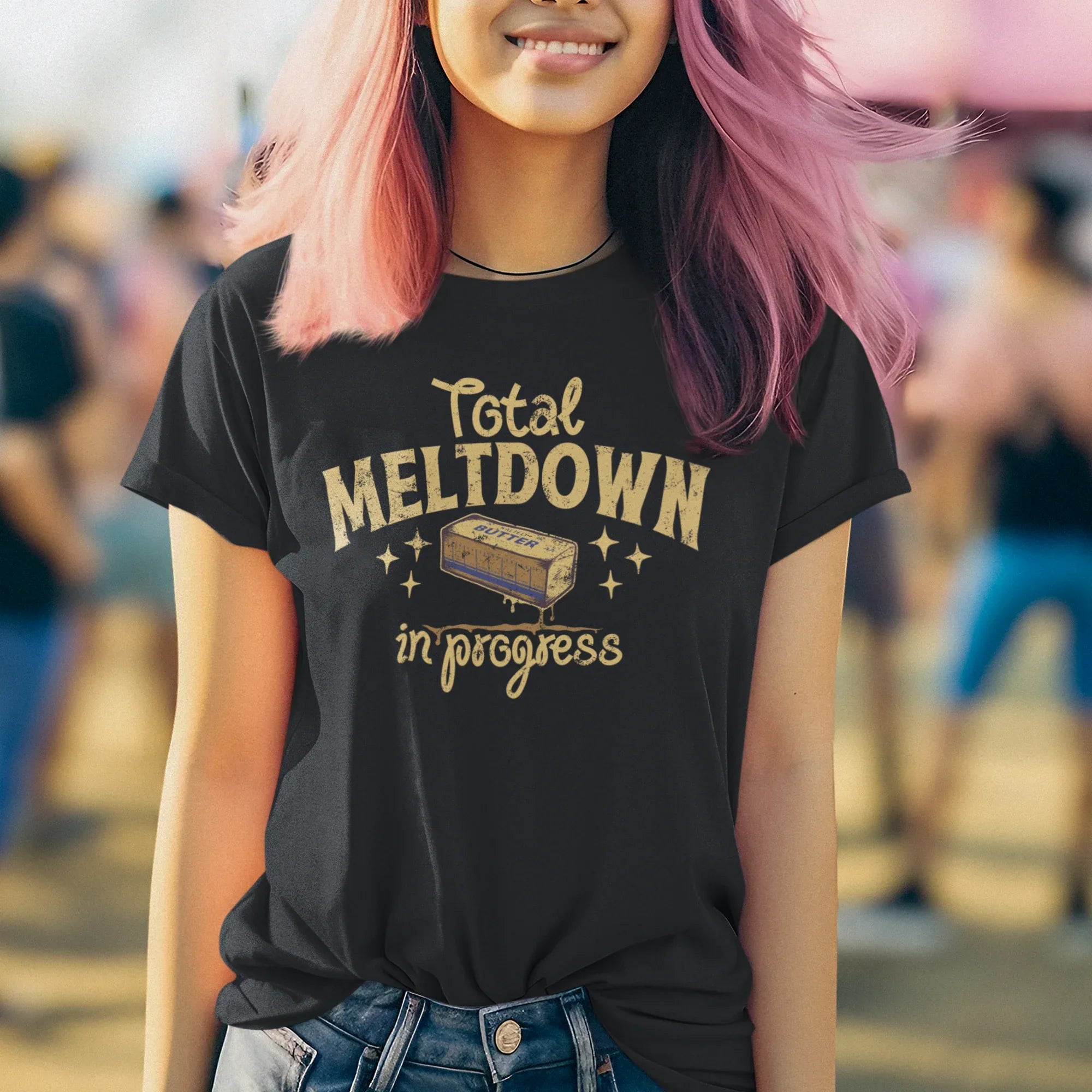 Total Melt Down Unisex Tee - Odd Chef