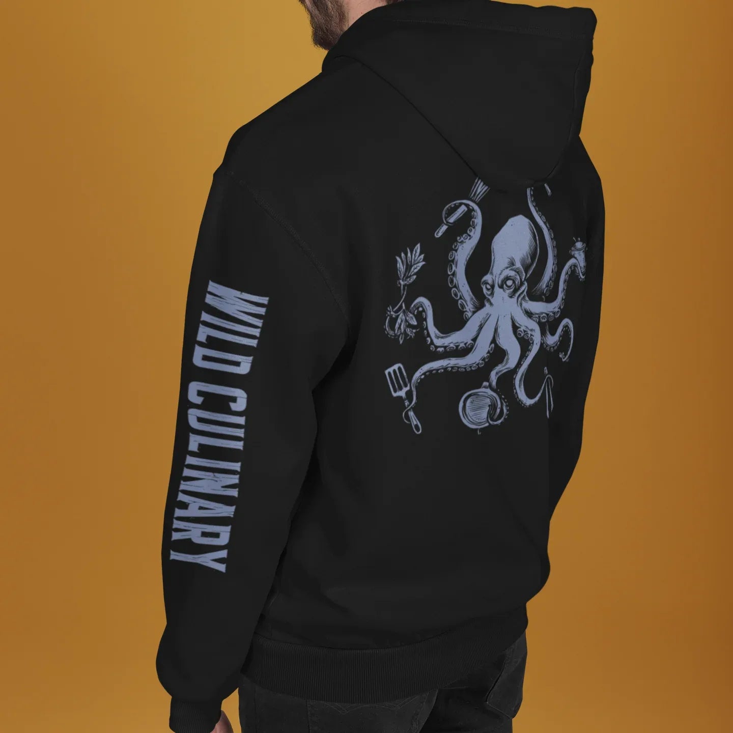 Official Edition Chef Octopus Blue Unisex Hoodie - Odd Chef