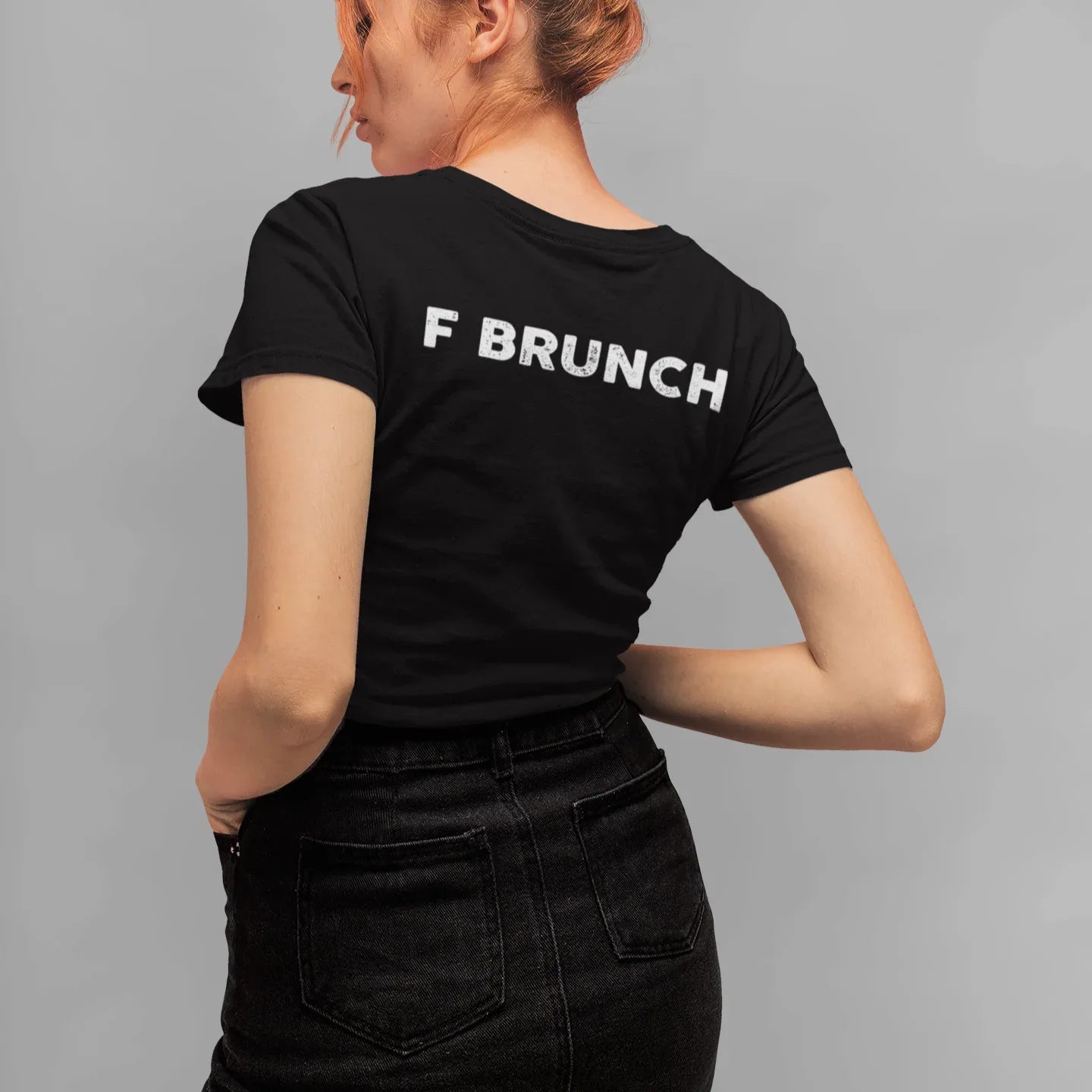 BACK PRINT F Brunch Unisex Tee - Odd Chef