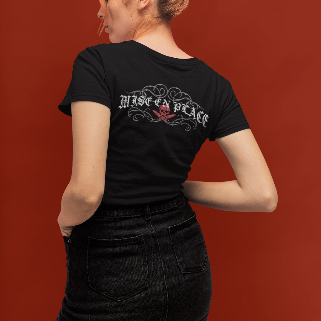 BACK PRINT Mise en Place Gothic Unisex Tee