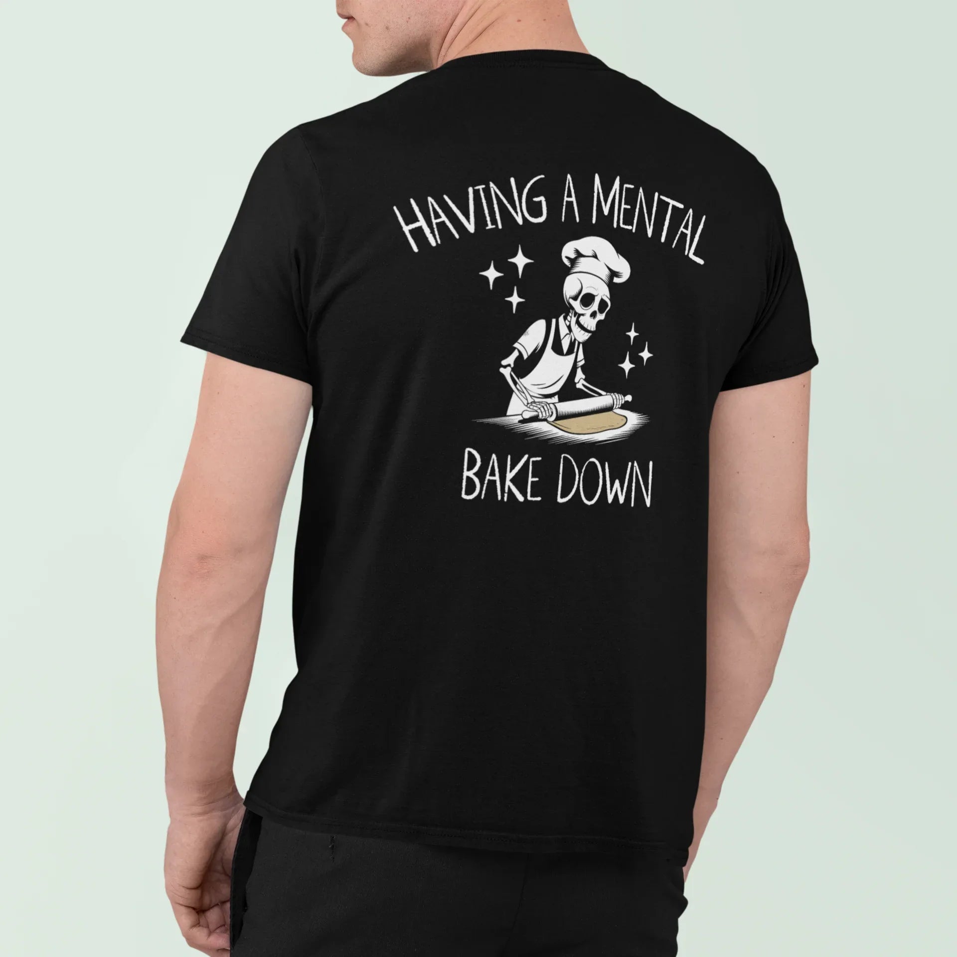 BACK PRINT Mental Bakedown Unisex Tee - Odd Chef