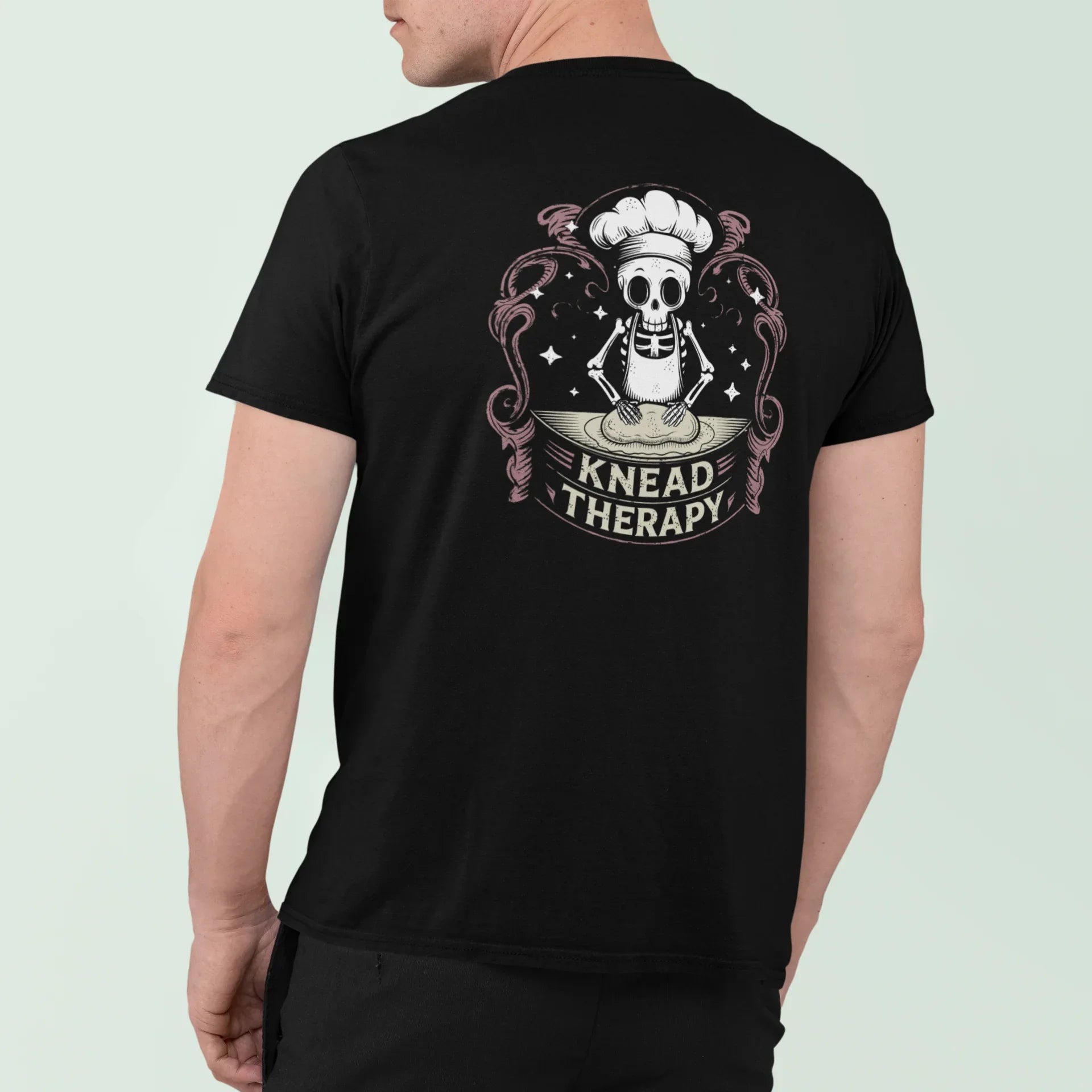 BACK PRINT Knead Therapy Unisex Tee - Odd Chef