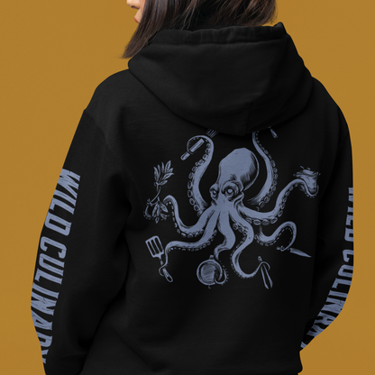 Official Edition Chef Octopus Blue Unisex Hoodie