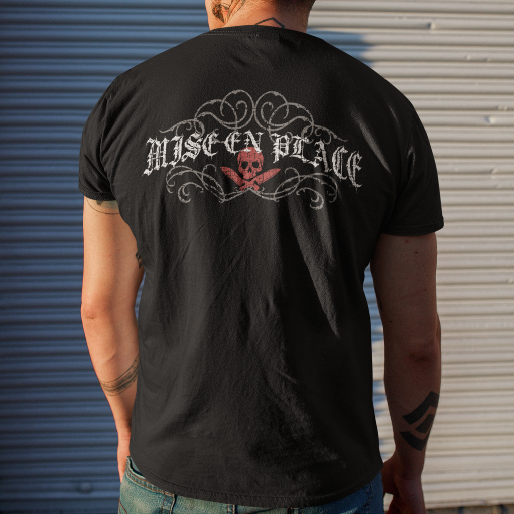BACK PRINT Mise en Place Gothic Unisex Tee