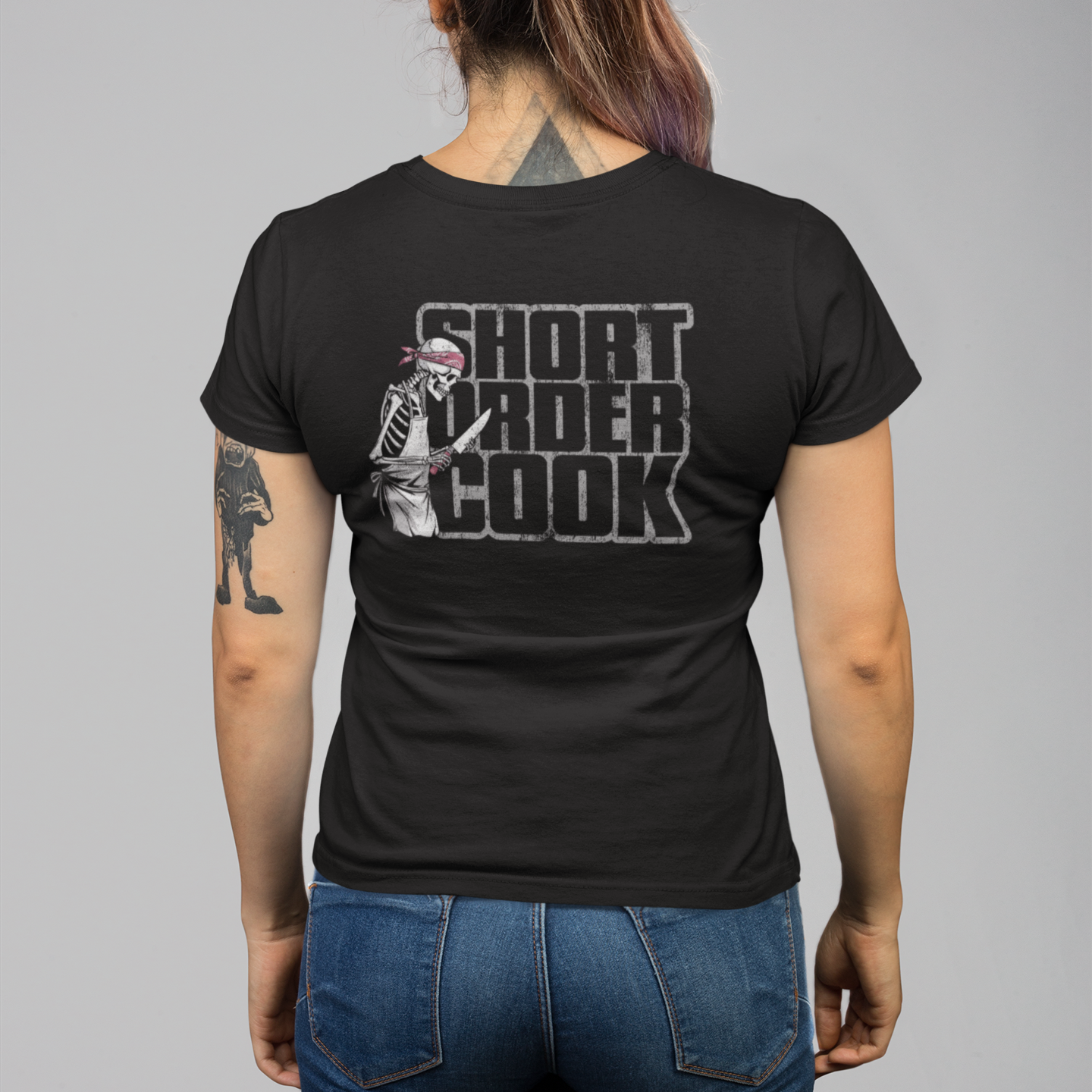 BACK PRINT Short-Order-Cook Official Unisex Tee