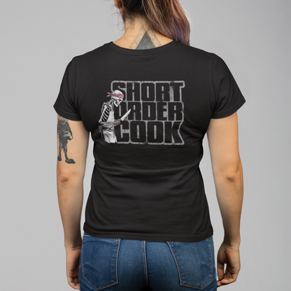 BACK PRINT Short-Order-Cook Official Unisex Tee