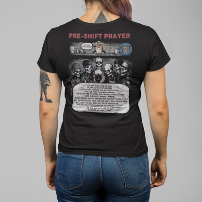 BACK PRINT Pre-Shift Prayer Unisex Tee