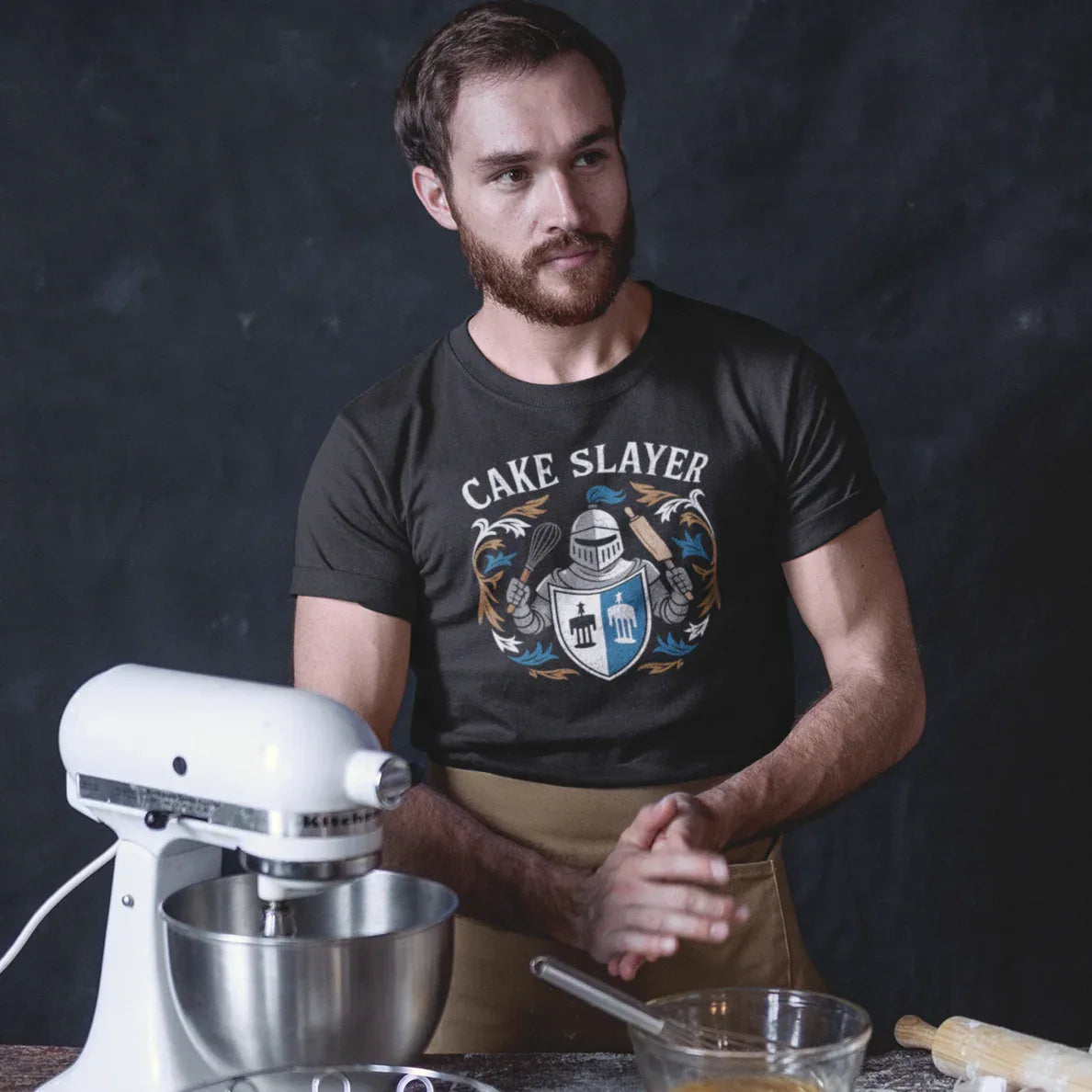 Cake Slayer Medieval Unisex Tee - Odd Chef