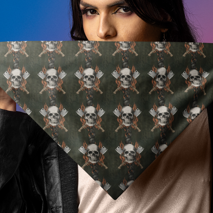 The Skull & Cleaver bandana