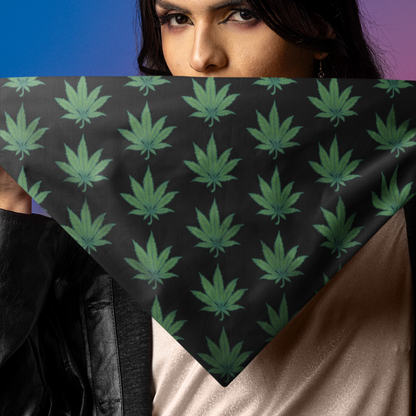 Marijuana Leaf Bandana