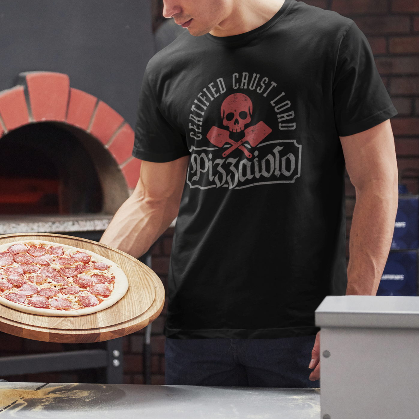 Crust Lord Pizzaiolo Unisex Tee