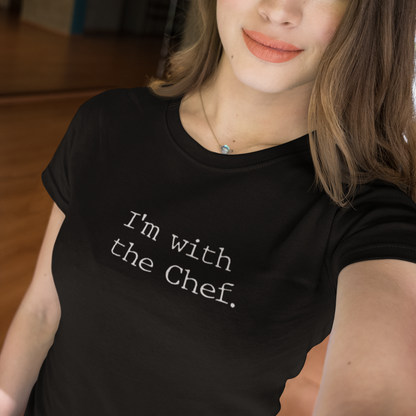 I'm with the Chef Funny Foodie Short-Sleeve Unisex T-Shirt