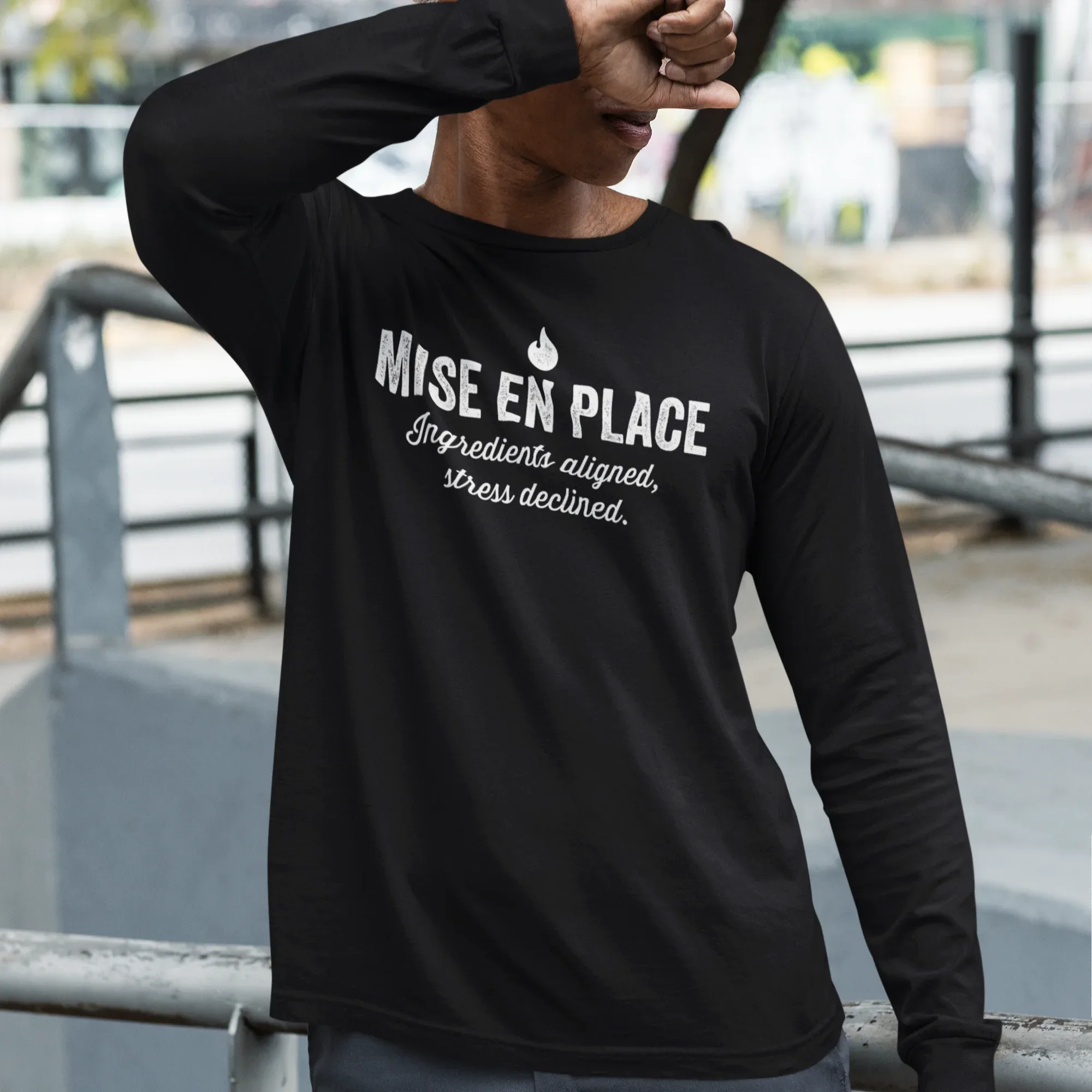 Mise En Place Unisex Long Sleeve Tee - Odd Chef