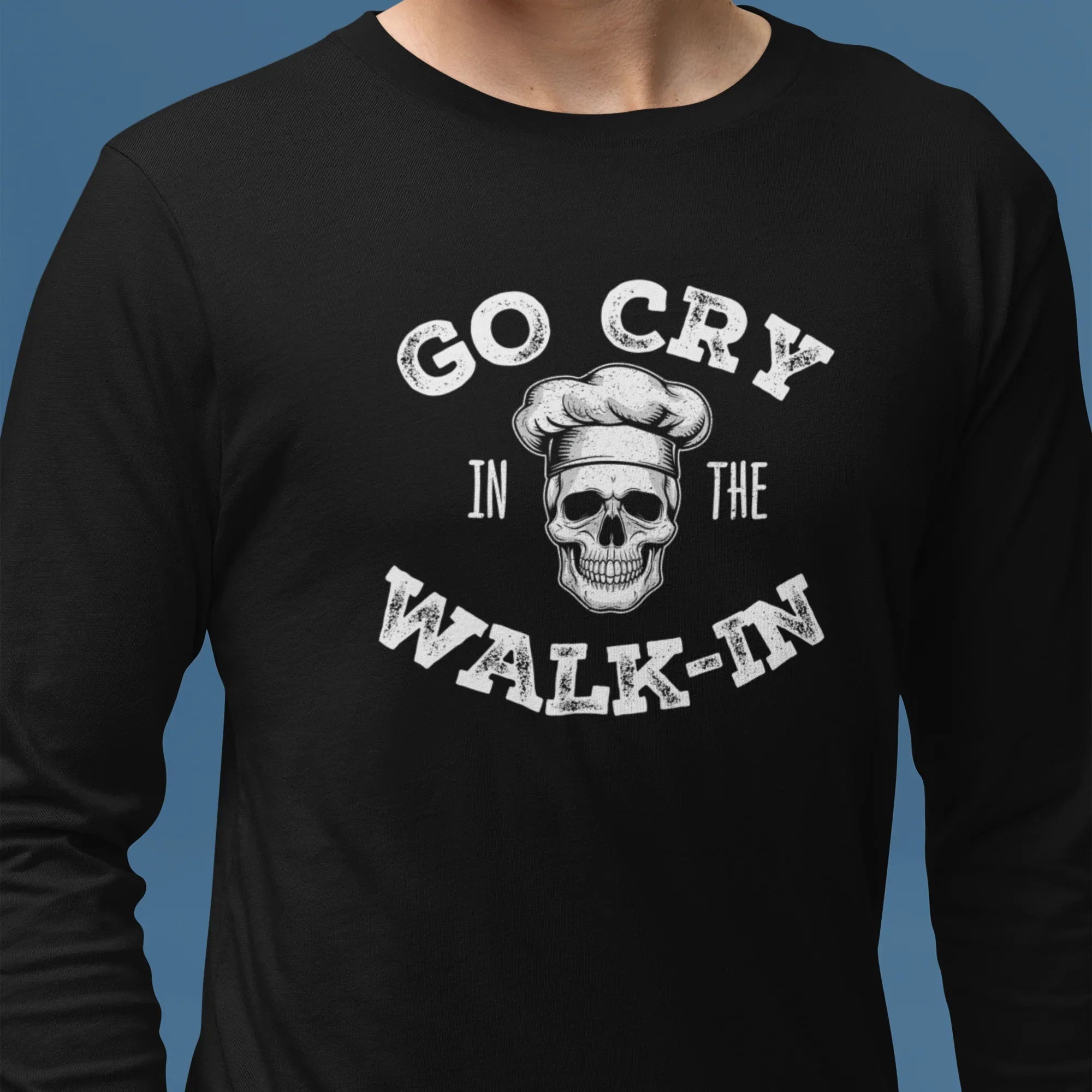 Go Cry in the Walk In Unisex Long Sleeve Tee - Odd Chef