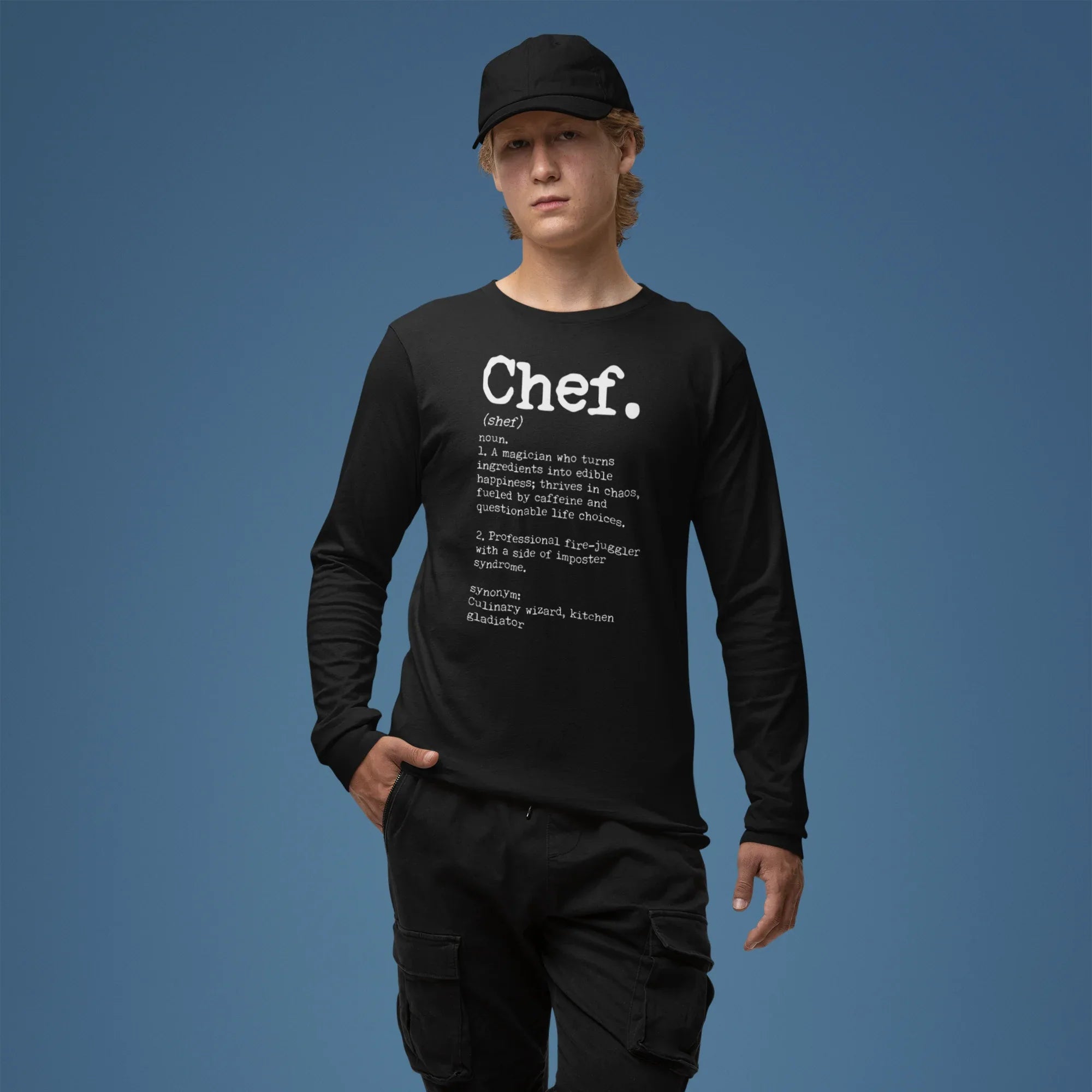 Chef Definition Unisex Long Sleeve Tee - Odd Chef