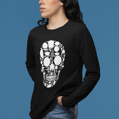 Skull Kitchen Unisex Long Sleeve Tee